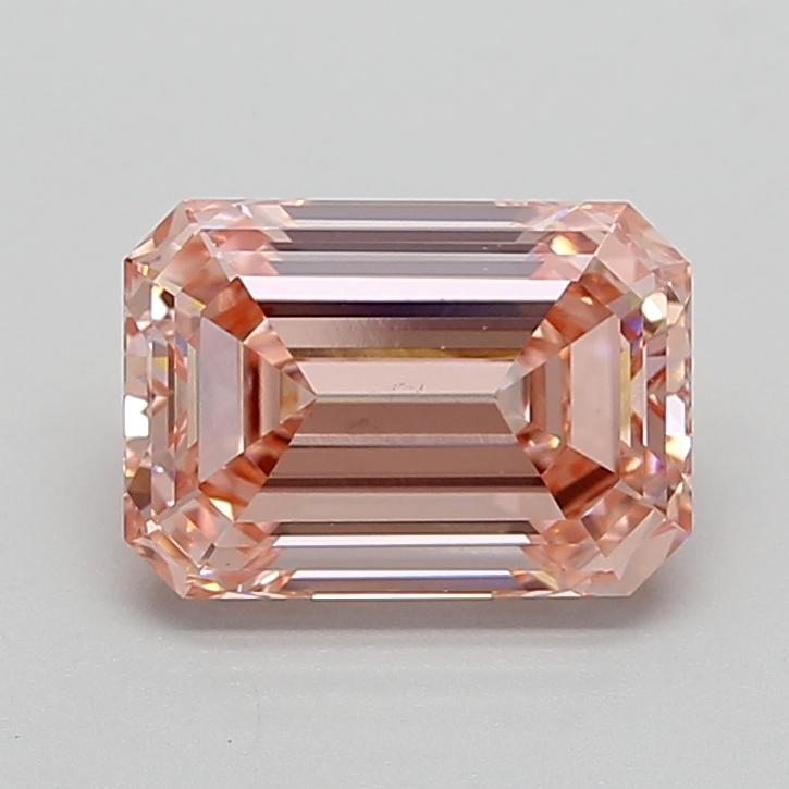 3.00 Ct. Fancy Intense  Pink Emerald Lab Grown Diamond