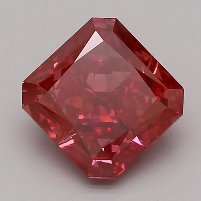 2.05 Ct. Fancy Vivid Pink Radiant Lab Grown Diamond