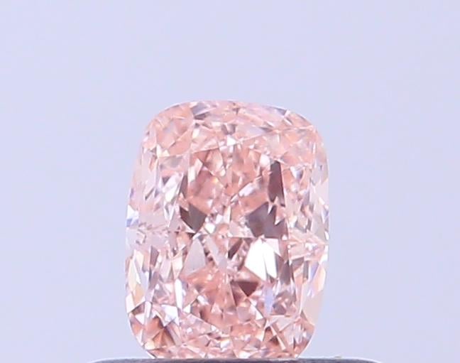 0.41 Ct. Fancy Intense  Pink Cushion Lab Grown Diamond