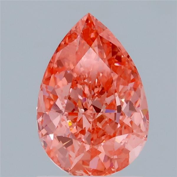 1.55 Ct. Fancy Vivid Pink Pear Lab Grown Diamond