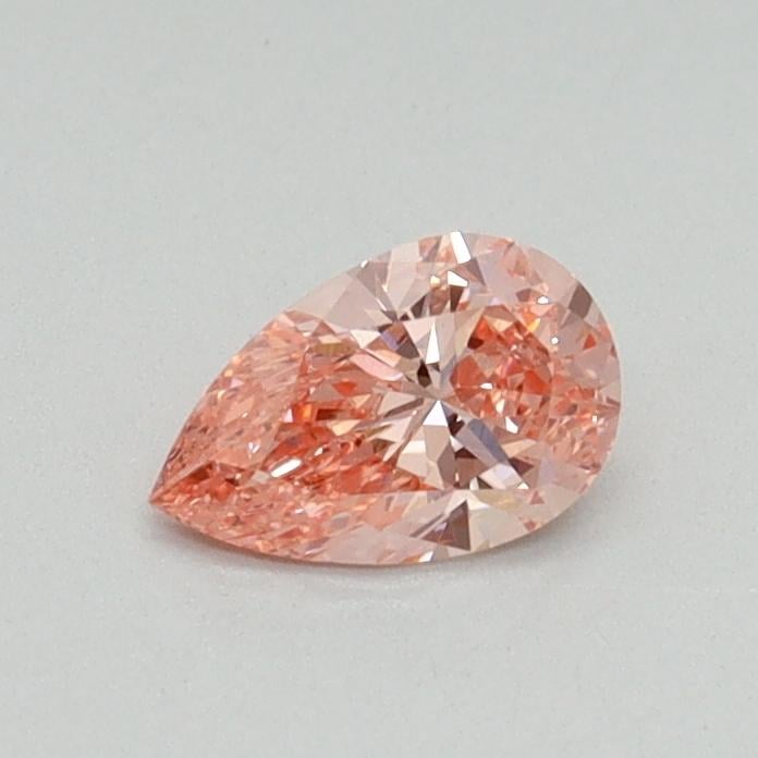 0.34 Ct. Fancy Vivid Pink Pear Lab Grown Diamond