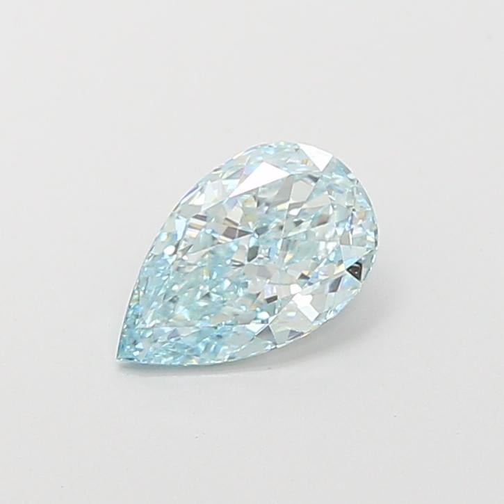 1.04 Ct. Fancy Vivid Blue Pear Lab Grown Diamond
