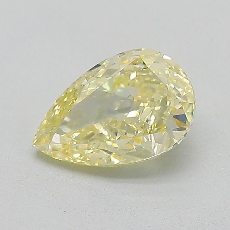 1.01 Ct. Fancy  Yellow Pear Lab Grown Diamond