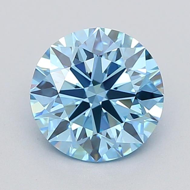 1.06 Ct. Fancy Blue Round Lab Grown Diamond