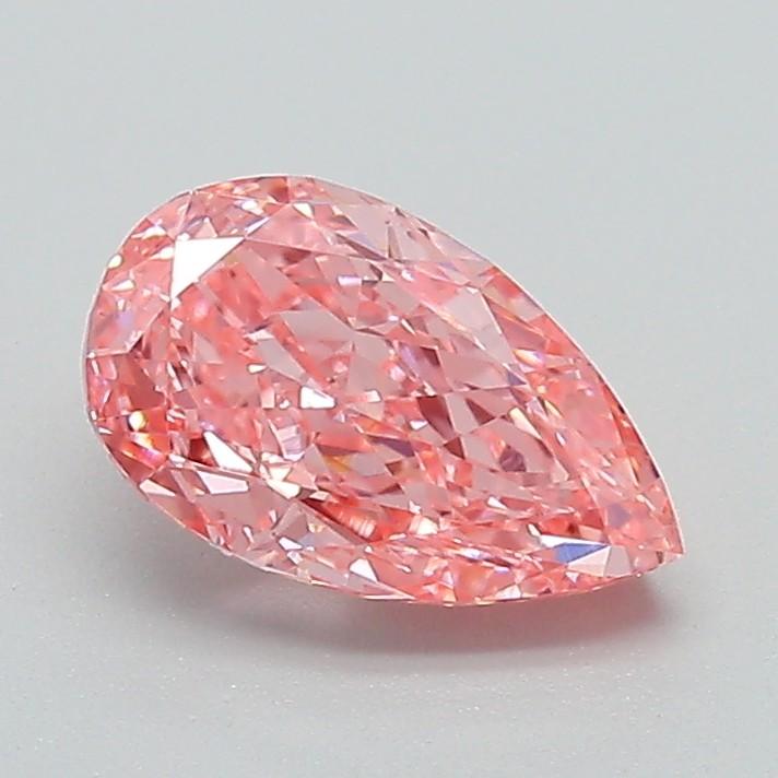 1.13 Ct. Fancy Vivid Pink Pear Lab Grown Diamond