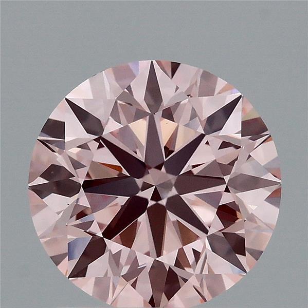 1.71 Ct. Fancy Intense Pink Round Lab Grown Diamond