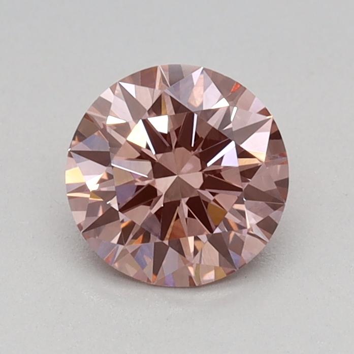 0.50 Ct. Fancy Intense Pink Round Lab Grown Diamond