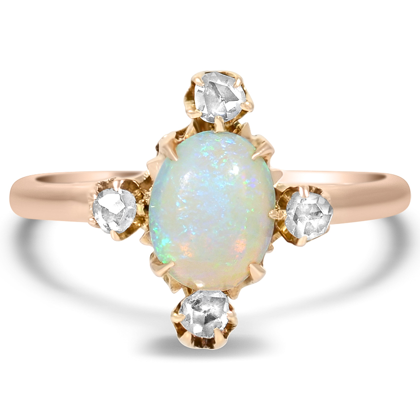 Victorian Opal Vintage Ring | Lucca | Brilliant Earth