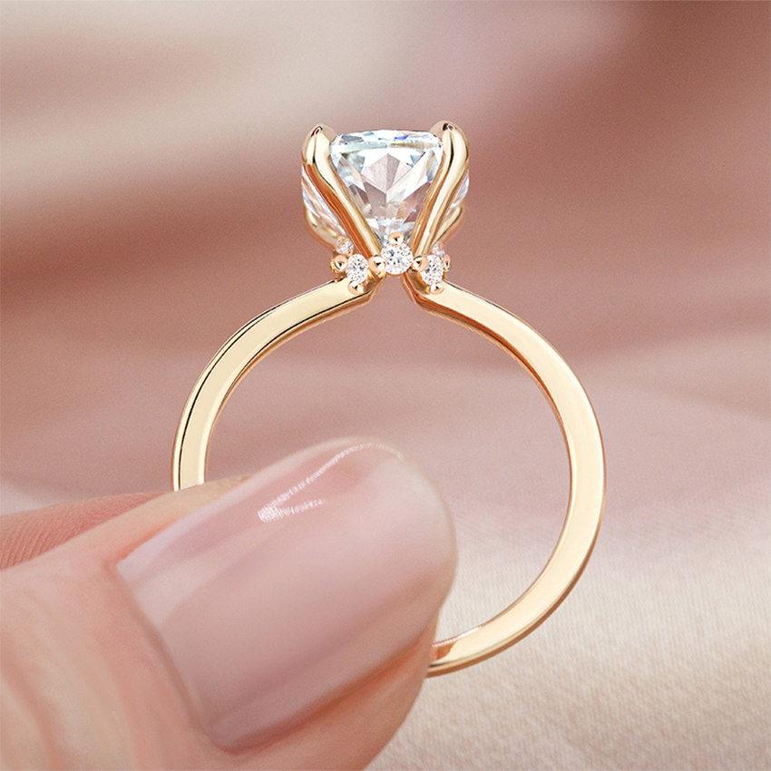 18K Yellow Gold Haven Diamond Ring, large additional view 2