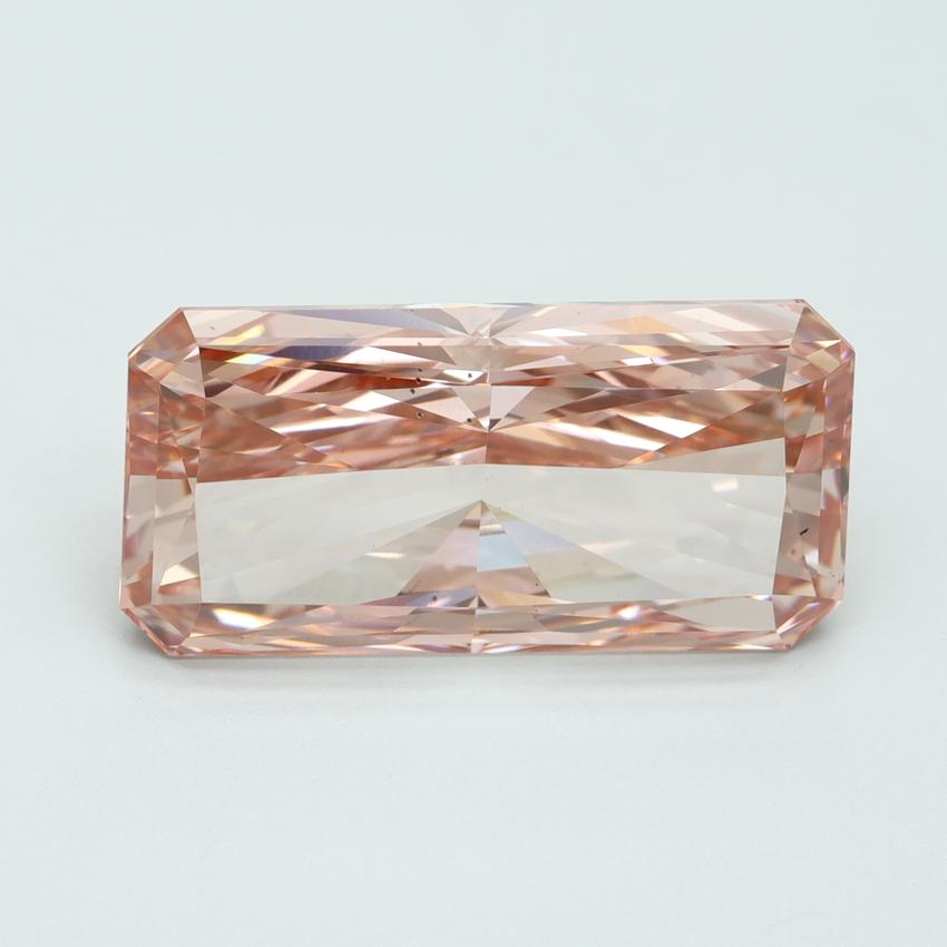 10.05 Ct. Fancy Vivid Pink Radiant Lab Grown Diamond