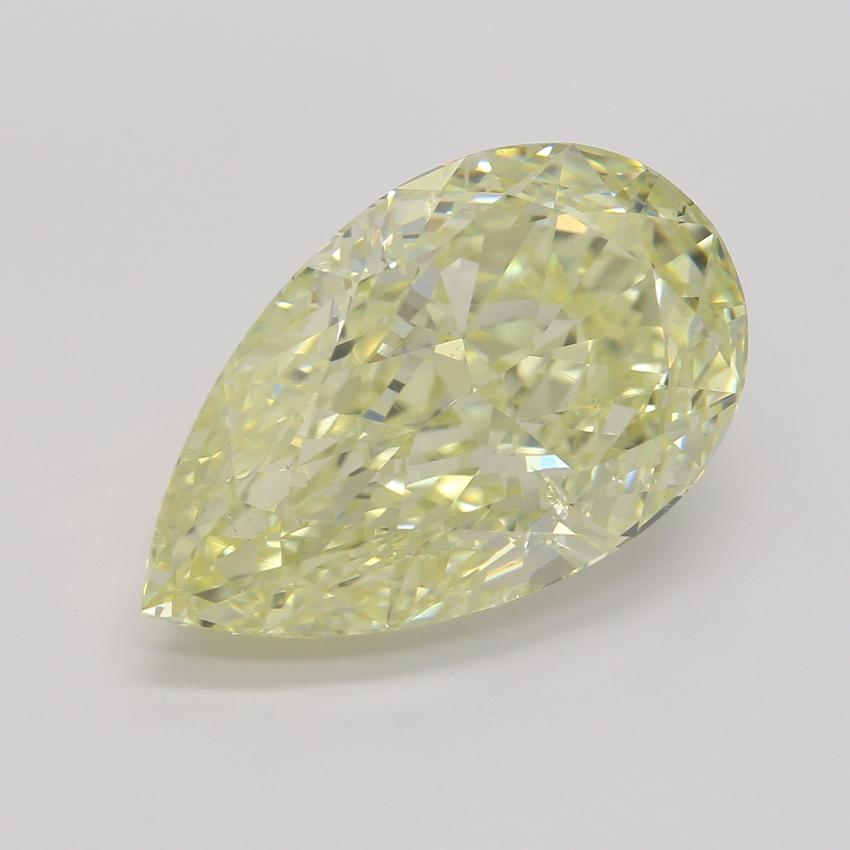 5.53 Ct. Fancy Yellow Pear Diamond