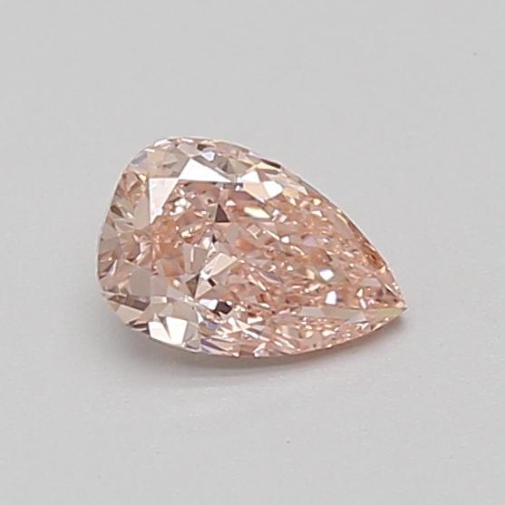 0.46 Ct. Fancy Intense Pink Pear Lab Grown Diamond