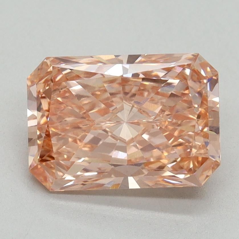 2.08 Ct. Fancy Vivid Pink Radiant Lab Grown Diamond