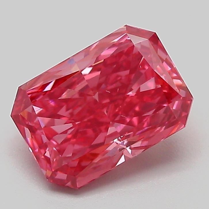 1.65 Ct. Fancy Vivid Pink Radiant Lab Grown Diamond