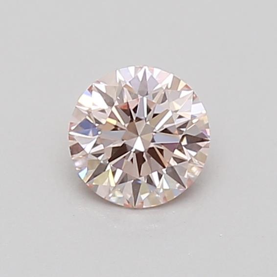 0.33 Ct. Fancy Pink Round Lab Grown Diamond