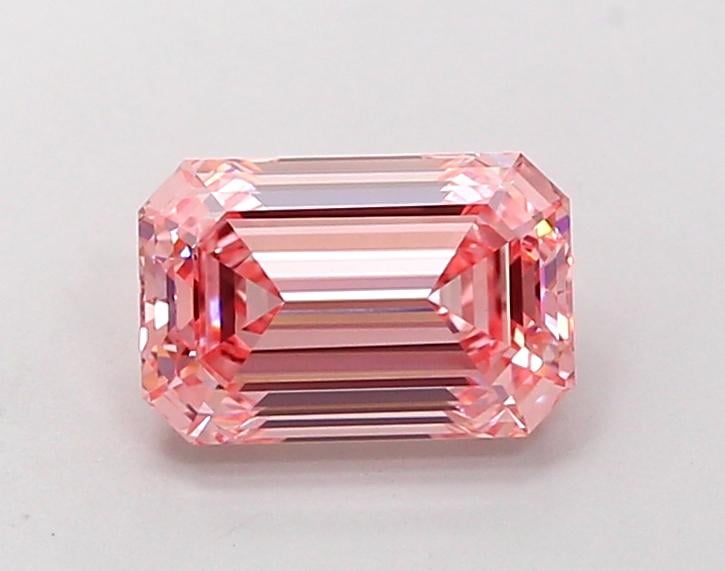 1.39 Ct. Fancy Intense  Pink Emerald Lab Grown Diamond