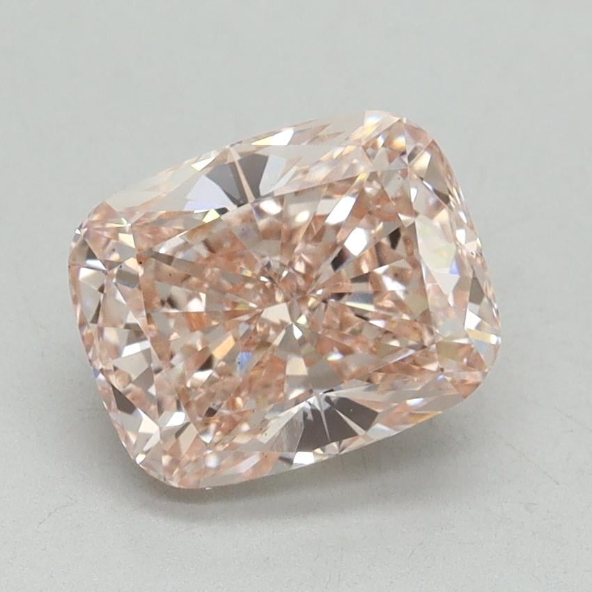 2.04 Ct. Fancy Intense Pink Cushion Lab Grown Diamond