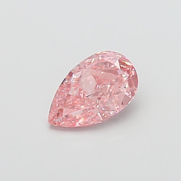 1.11 Ct. Fancy Intense  Pink Pear Lab Grown Diamond