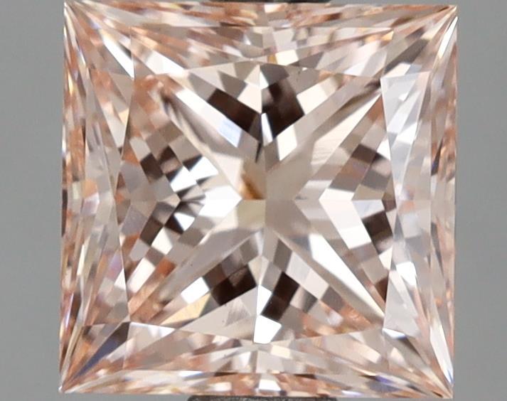 2.00 Ct. Fancy Intense Pink Princess Lab Grown Diamond