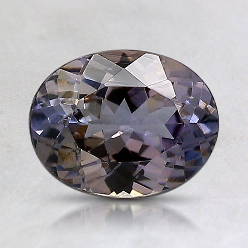 7.8x6.1mm Unheated Violet Oval Tanzanite