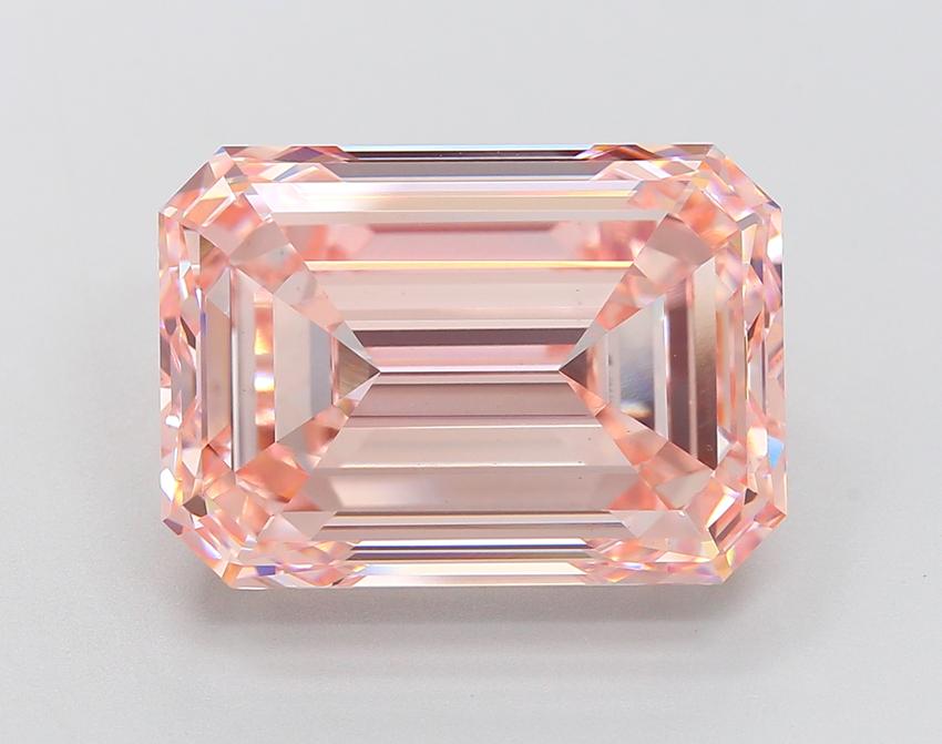 15.06 Ct. Fancy Intense Pink Emerald Lab Grown Diamond