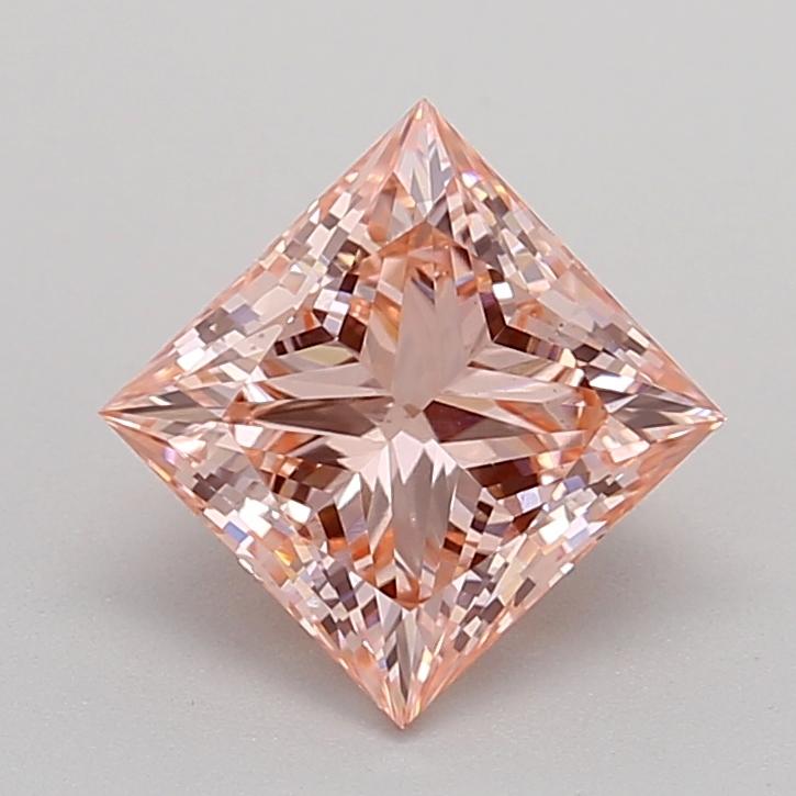 1.43 Ct. Fancy Vivid  Pink Princess Lab Grown Diamond