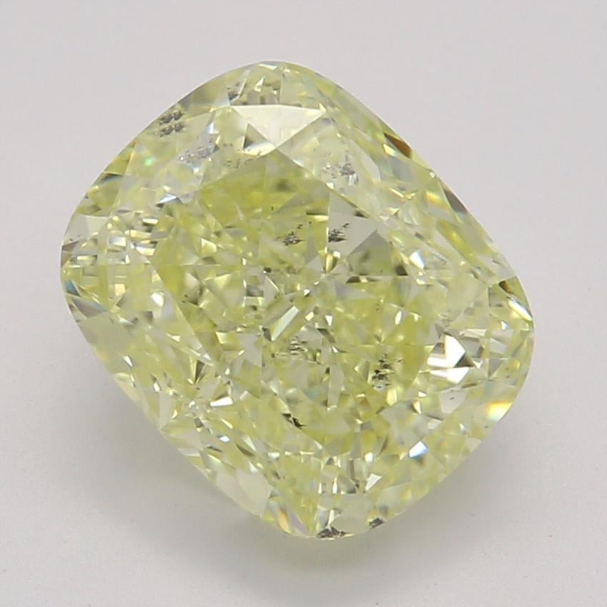 1.54 Ct. Fancy Yellow Cushion Diamond