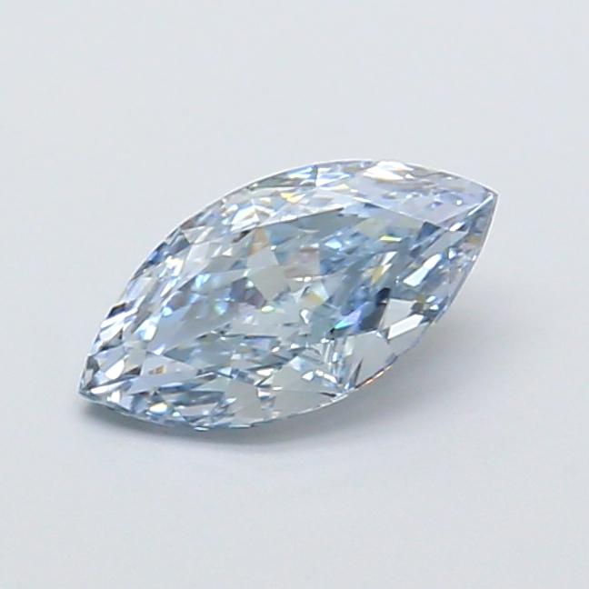 1.03 Ct. Fancy Intense Blue Marquise Lab Grown Diamond