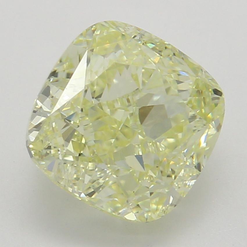 1.52 Ct. Fancy Light Yellow Cushion Diamond