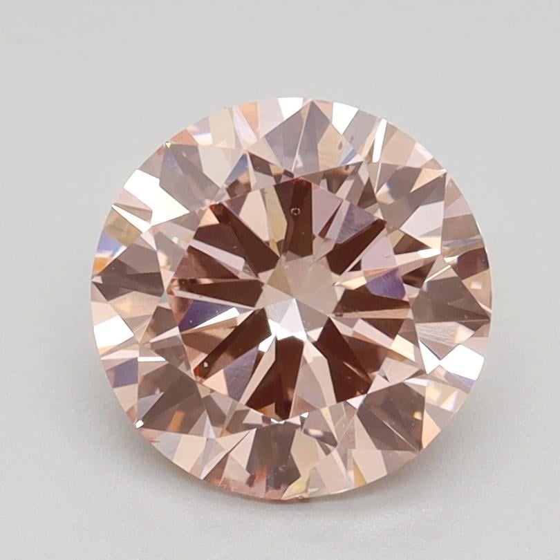 1.80 Ct. Fancy Intense Pink Round Lab Grown Diamond