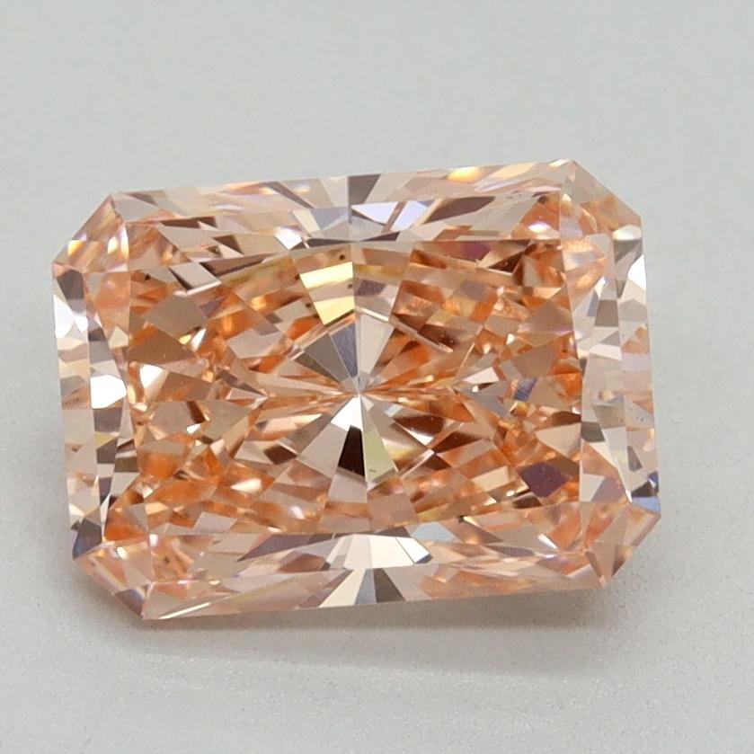 2.09 Ct. Fancy Vivid Pink Radiant Lab Grown Diamond