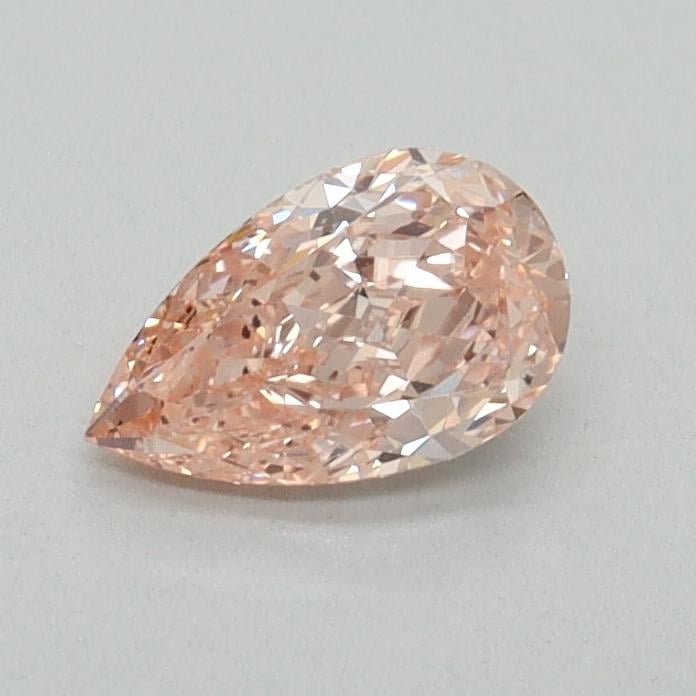 0.54 Ct. Fancy Vivid Pink Pear Lab Grown Diamond