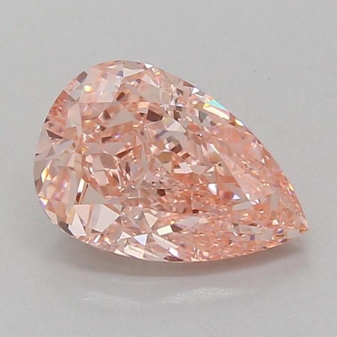 2.09 Ct. Fancy Vivid Pink Pear Lab Grown Diamond