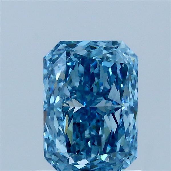 1.02 Ct. Fancy Vivid Blue Radiant Lab Grown Diamond