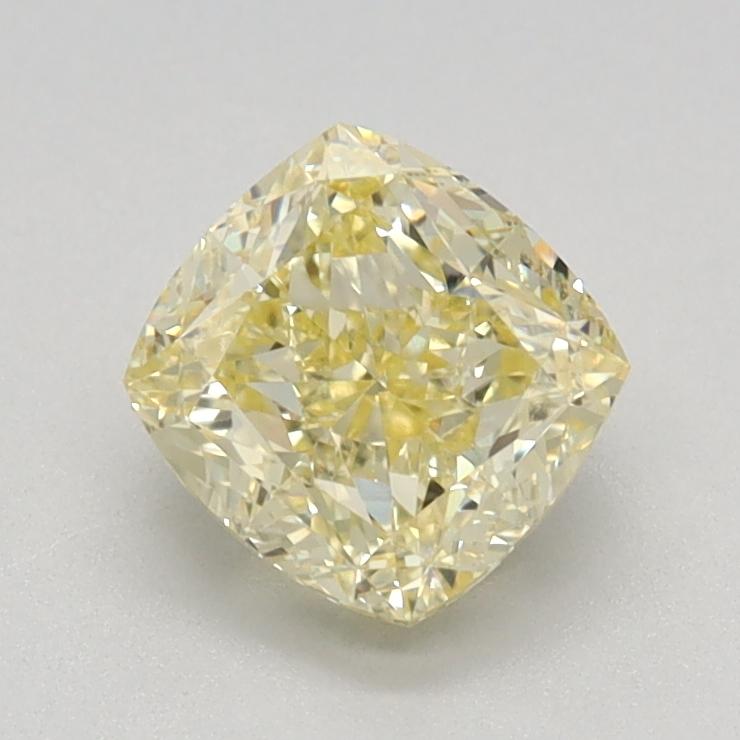 1.06 Ct. Fancy Intense Yellow Cushion Lab Grown Diamond