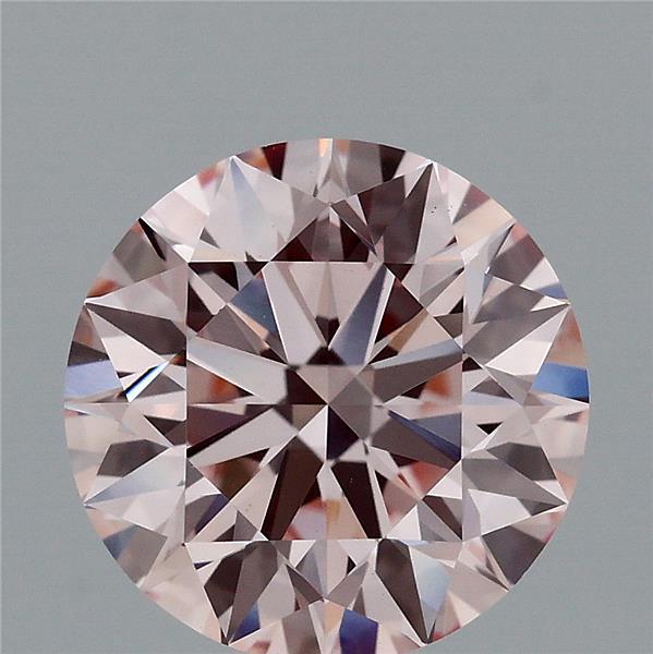 2.14 Ct. Fancy Pink Round Lab Grown Diamond