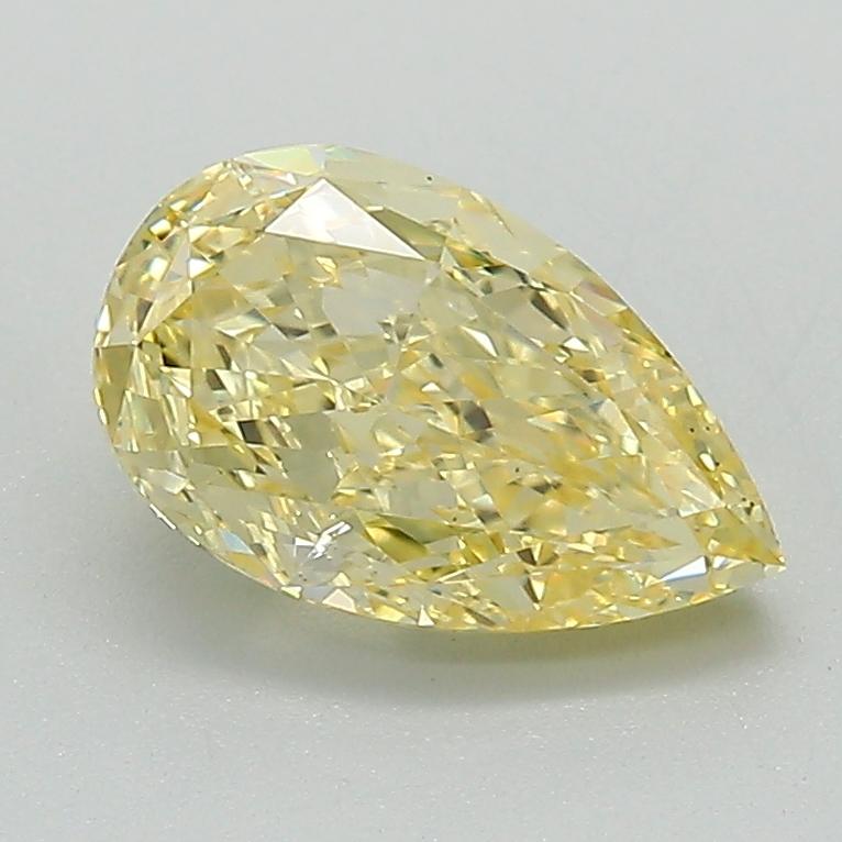 1.52 Ct. Fancy Yellow Pear Lab Grown Diamond