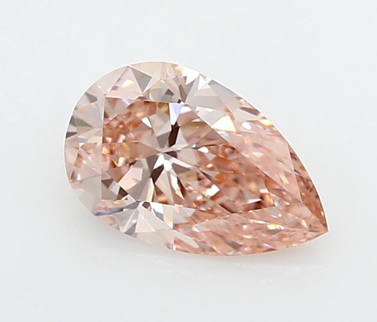 1.51 Ct. Fancy Intense  Pink Pear Lab Grown Diamond