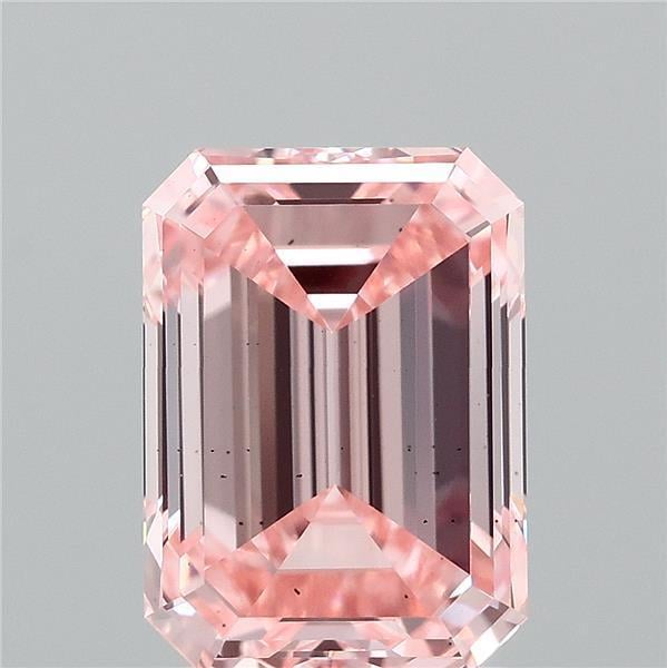 2.00 Ct. Fancy Intense Pink Emerald Lab Grown Diamond