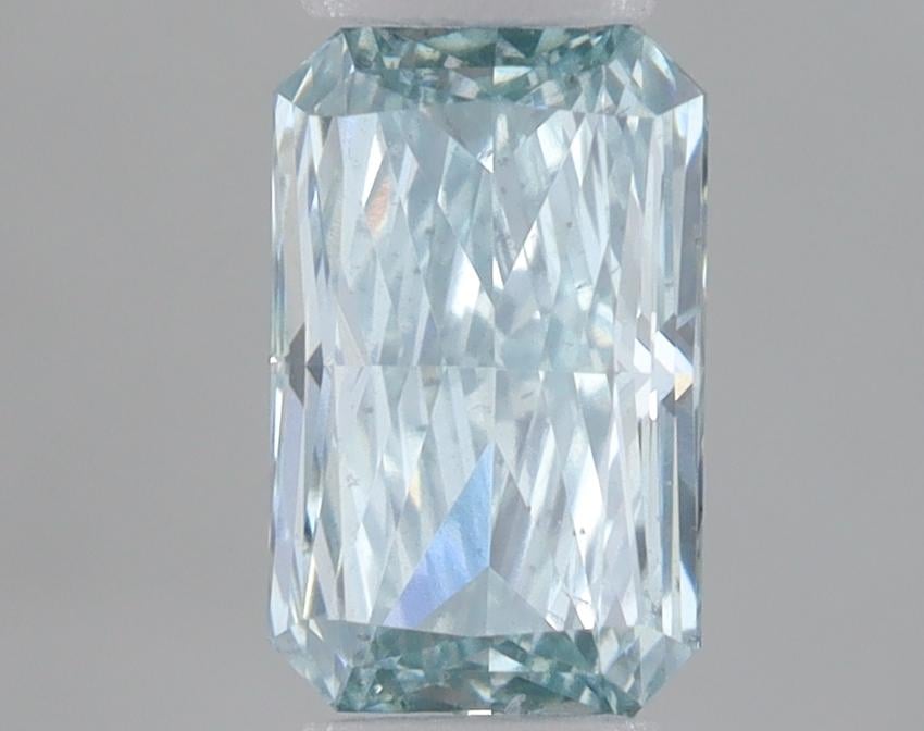 0.53 Ct. Fancy Intense Green Radiant Lab Grown Diamond