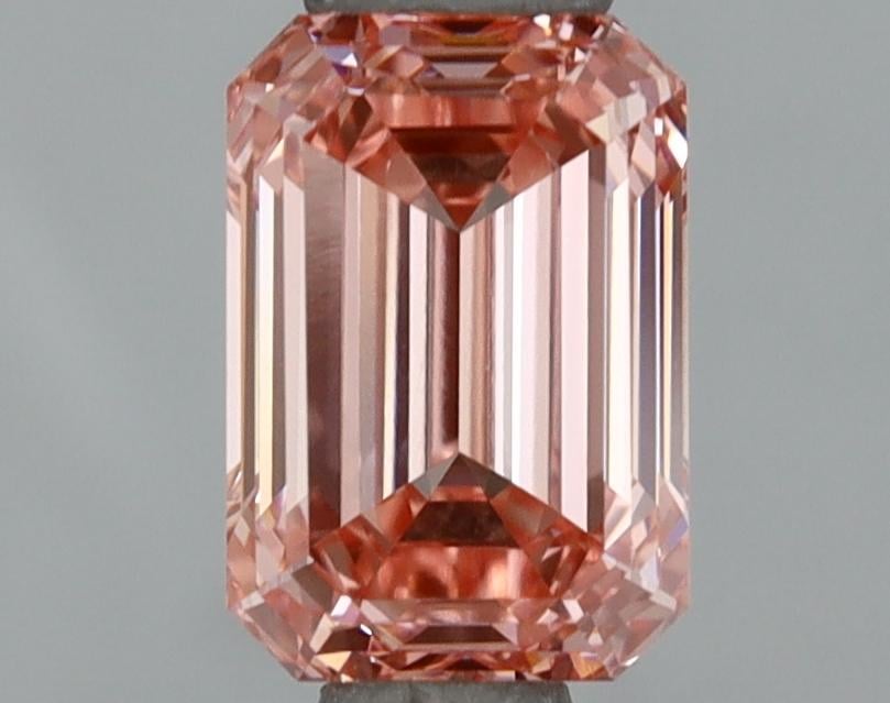 1.01 Ct. Fancy Intense  Pink Emerald Lab Grown Diamond