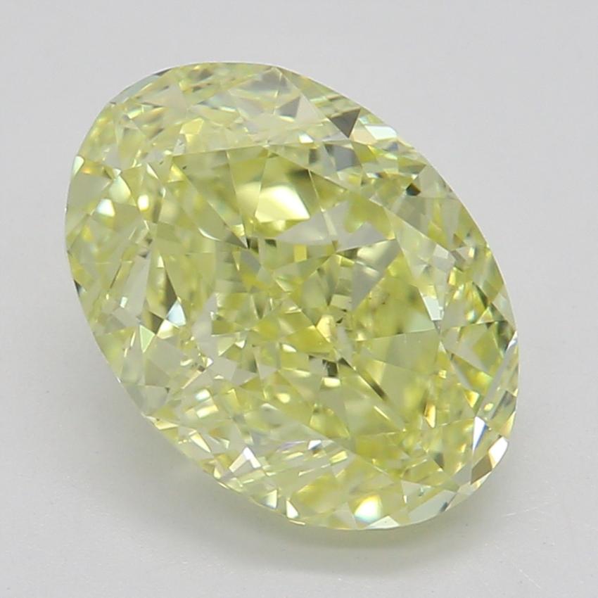 1.50 Ct. Fancy Yellow Oval Diamond