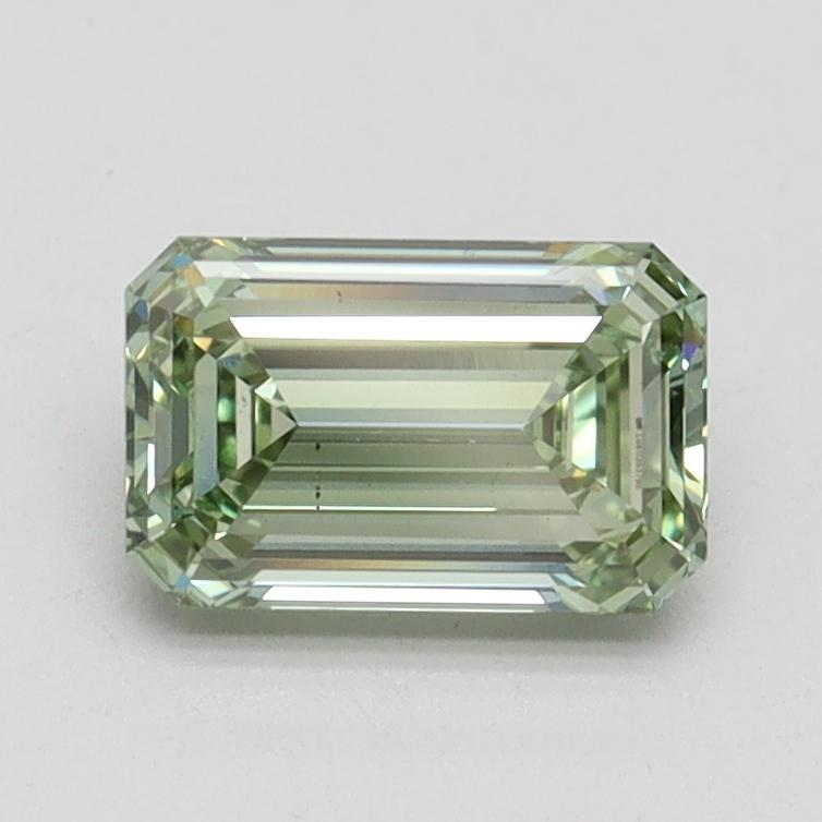 1.02 Ct. Fancy Intense Green Emerald Lab Grown Diamond
