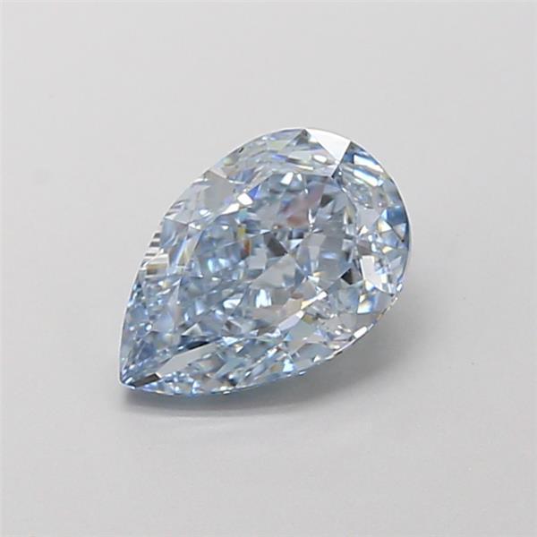 1.54 Ct. Fancy Intense  Blue Pear Lab Grown Diamond