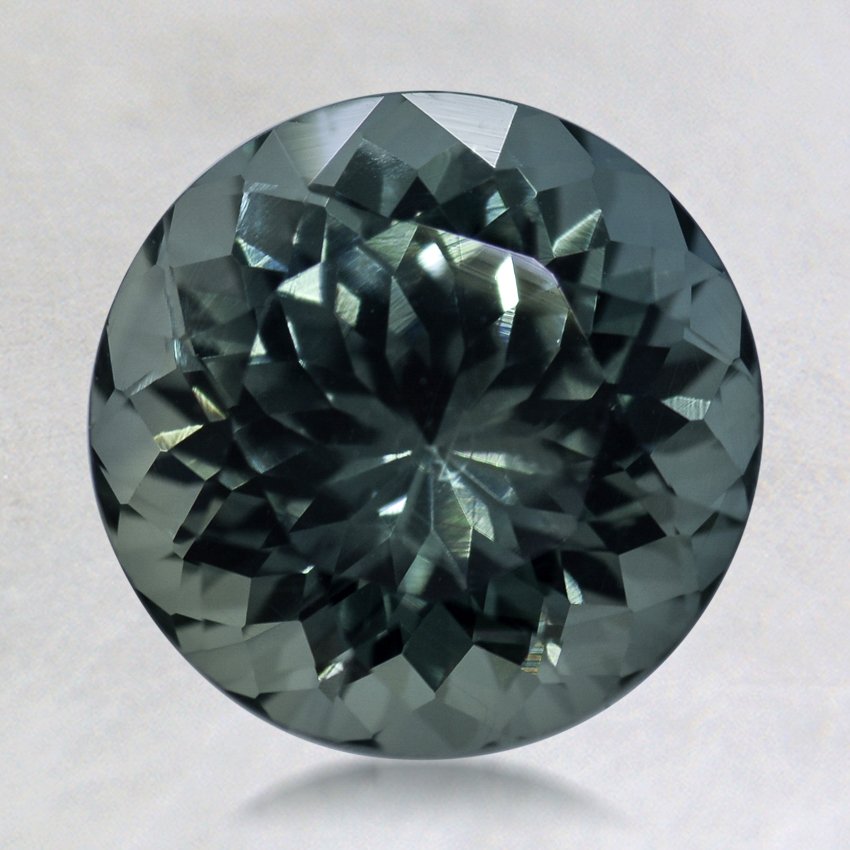 8mm Green Round Sapphire