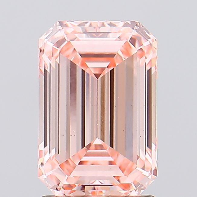 2.05 Ct. Fancy Intense Pink Emerald Lab Grown Diamond