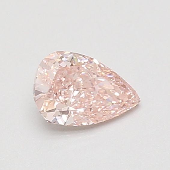 0.50 Ct. Fancy Intense Pink Pear Lab Grown Diamond