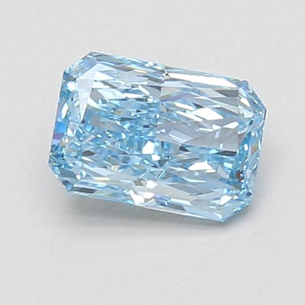 1.10 Ct. Fancy Vivid Blue Radiant Lab Grown Diamond