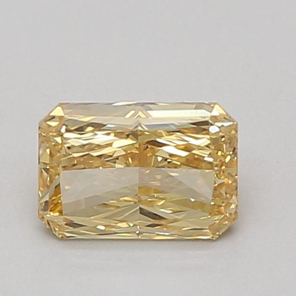 0.93 Ct. Fancy Vivid Yellow Radiant Lab Grown Diamond