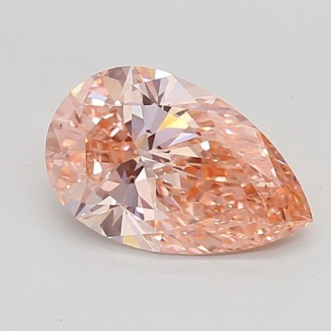 1.54 Ct. Fancy Vivid  Pink Pear Lab Grown Diamond